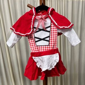 Little red ridding hood costume| Size 0-3 Months